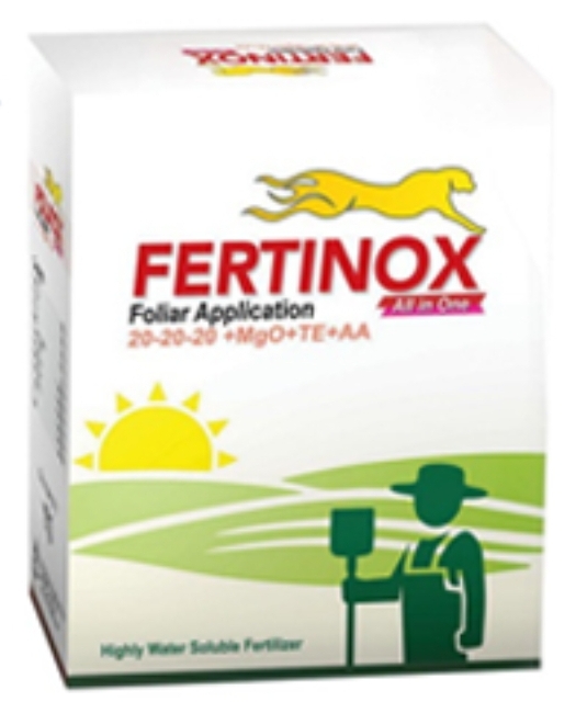 فرتینوکس ۲۰-۲۰-۲۰ +ریز مغذی+منیزیم+اسید آمینه(۱ کیلویی)