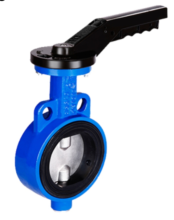 شیر پروانه ای ویفری اهرمی 150mm-pn10