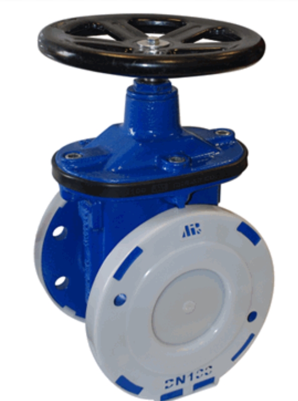 شیر کشویی زبانه لاستیکی 200mm-pn10